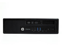 Системний блок HP EliteDesk 800 G1 USDT-Intel Core-i3-4130-3,4GHz-4Gb-DDR3-HDD-500Gb-DVD-R- Б/В