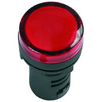 Лампа AD22DS LED-матриця d22мм червоний 230В