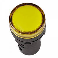 Лампа AC22DS LED-матрица d22мм желтый 220В