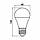 Світлодіодна лампочка Biom LED E27 15 W 3000 K, фото 4