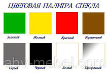 Стіл кухонний скляний Бочка фотодрук Berry Mix 91х61 *Еко (БЦ-стіл ТМ), фото 2