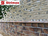 Навісний ВентФасад "StrimROCK" на алюмінієвій підсистемі з декоративним каменем Бремен Брік, фото 5