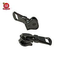 Бігунок трактор No5 Тракторний. Собачка на тракторну блискавку (кільце лазер No14) Блек нікель (100 шт.)