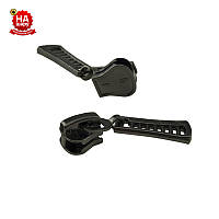 Бігунок трактор No5 Тракторний.Собачка на тракторну блискавку (Рішетка No3) Блек нікель (100 шт.)