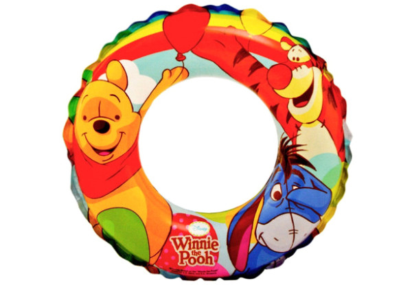 Дитячий надувний круг Intex 58228 "Віні Пух" Дісней 51 см від 3 до 6 років для відпочинку на воді