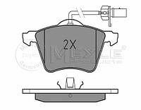 Meyle 025 210 3419/W Колодки тормозные передние Volkswagen T-4