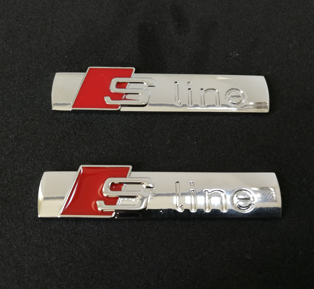 3D емблема S-LINE - срібло глянець, фото 1