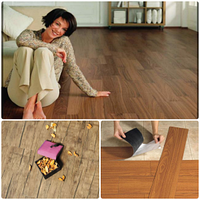 Кварцвиниловая плитка LG Decotile (Декотаил) Южная Корея, укладывается на клей