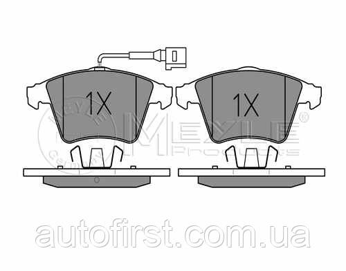 Meyle 025 237 4619/W Колодки гальмівні передні Volkswagen T-5