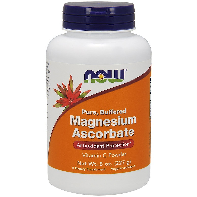 NOW - Magnesium Ascorbate (227 g) / Магній Аскорбат