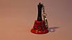 Брелок - дзвіночок для сексу "RING FOR SEX" бордовий Дзвіночок у подарунок для хлопця / дівчини, фото 2