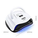 Професійна лампа UV/LED SUNNAIL X Plus для сушіння гель-лаку, 126 Вт., фото 3