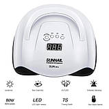 Професійна лампа UV/LED SUNNAIL X Plus для сушіння гель-лаку, 126 Вт., фото 7