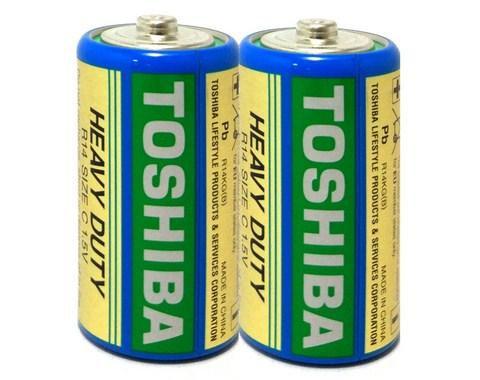 Батарейка Toshiba R 14 2 шт./бл