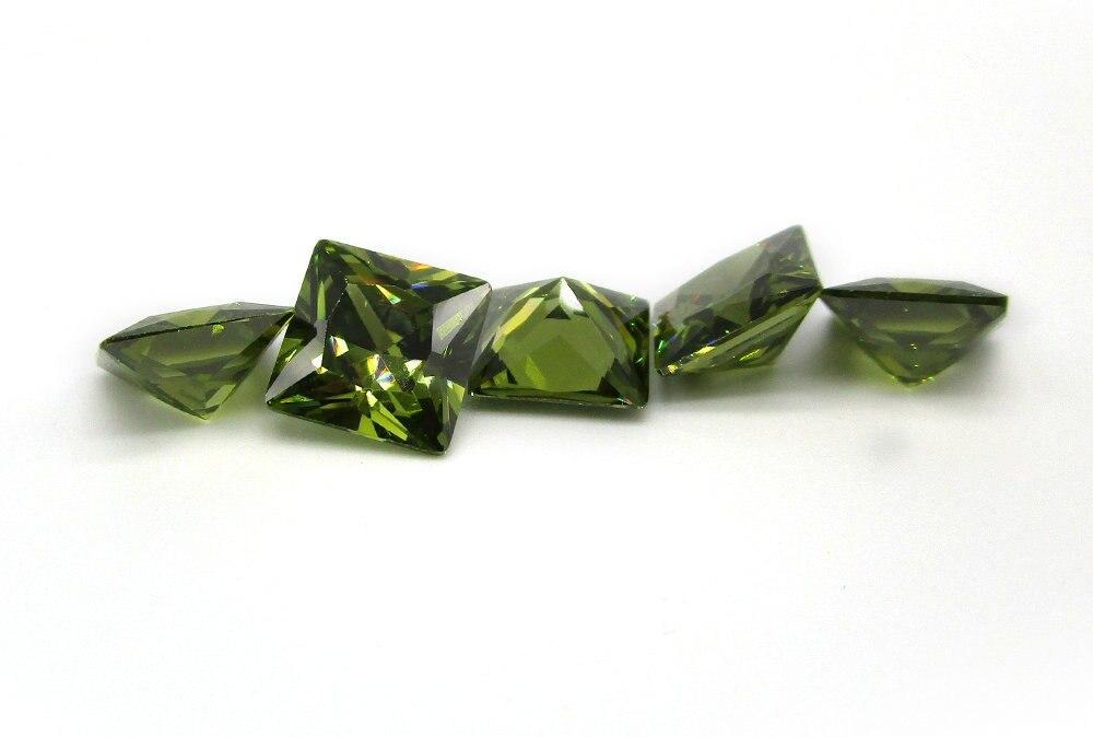 Кубічний Цирконій квадрат 5 х 5 мм, фото 1