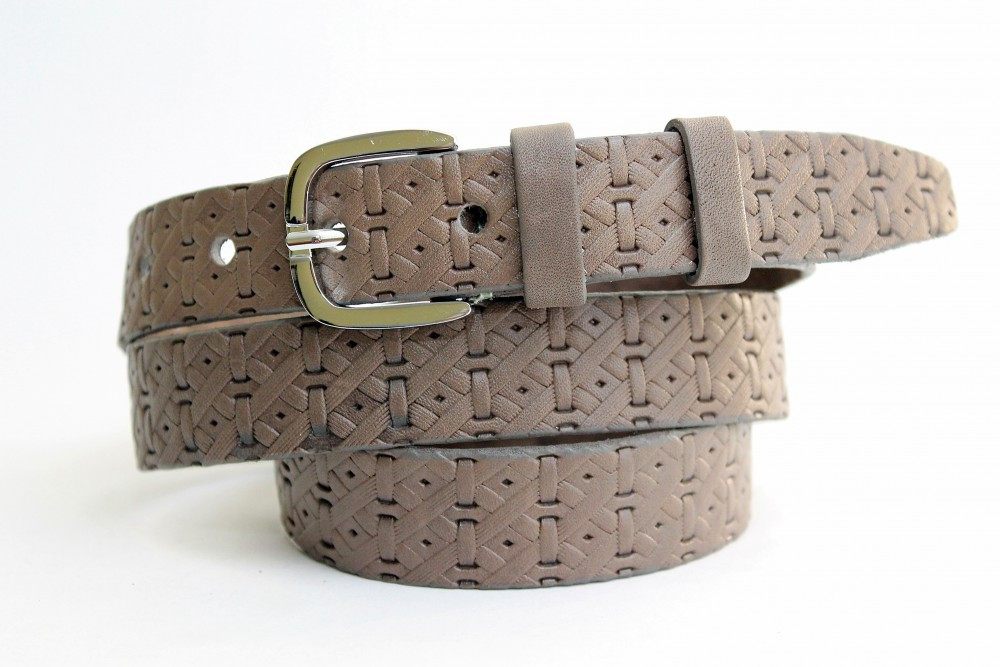 Шкіряний   жіночий ремінь 25 мм