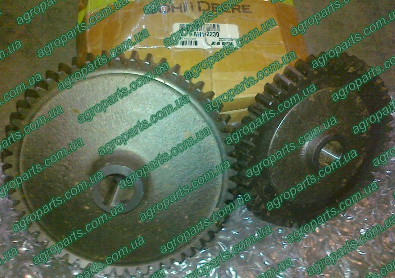 Шестерні AH162230 редуктора (2шт. к-кт) John Deere Gear KIT H145316 шестерня H145317 запчастини АН162230