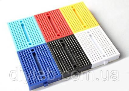 Макетна плата mini Breadboard 170пін 47х35мм