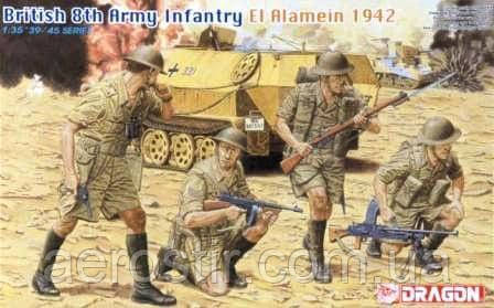 British 8th Army Infantry El Alamein 1942 1/35 Dragon 6390