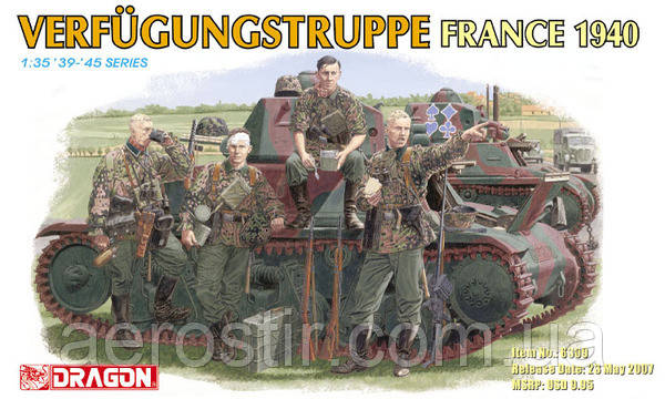 Verfugungstruppe France 1940 1/35 Dragon 6309