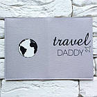 Обкладинка для паспорта Travel Daddy 3 (сірий), фото 3