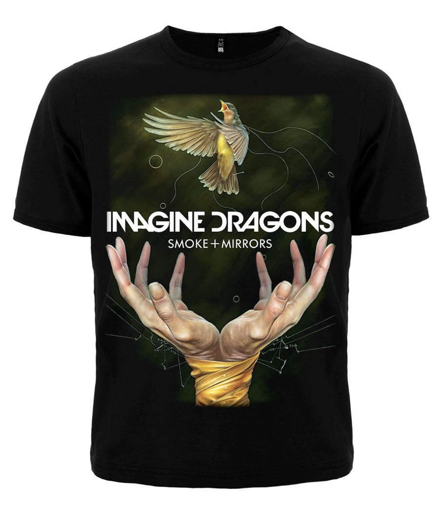 ФУТБОЛКА IMAGINE DRAGONS "SMOKE+MIRRORS"