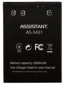 Акумулятор Assistant AS-5431 (2000 mAh)