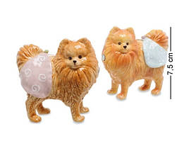 Порцеляновий набір сіль-перець Pavone Пара собак Шпици CMS-14/25