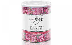 Теплий віск flex "Малина" у банці, 800 гр. ItalWax
