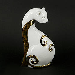 Статуетка кішки з фарфору HYS21244-1J
