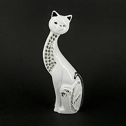 Статуетка біла кішка "Юсть" HYS21310