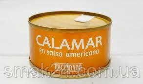 Кальмар шматочками в американському соусі Hacendado Calamar en salsa americana 80 г Іспанія