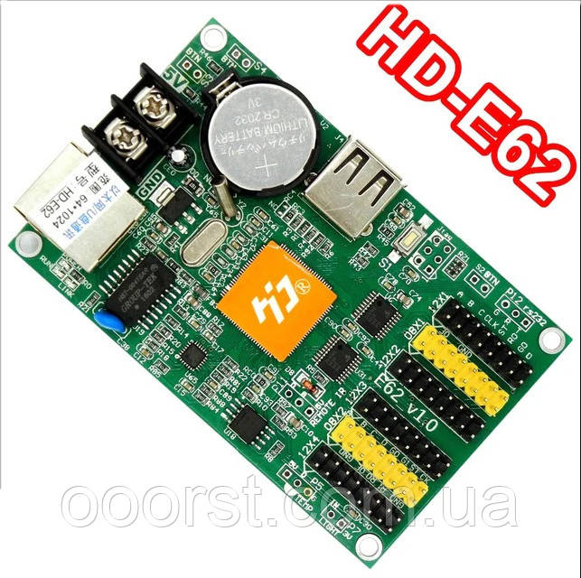 Контроллер HD-E62 для светодиодных LED экранов(бегущих строк) - фото 1 - id-p988336254