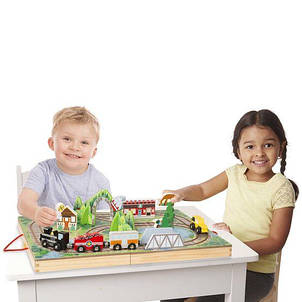 Дерев'яний футляр Melissa&Doug Залізниця, фото 3
