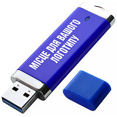 USB 3.0 Флеш накопичувач USB 16ГБ СИНІЙ (під нанесення) 0707-1-3.0-16GB | Юсб флешка
