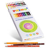 Набір акварельних олівців Minabella 24 кольори в картонній коробці Primo Італія, фото 2