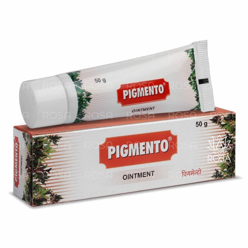 Пігмент мазь (Pigmento Ointment, Charak Pharma), 50 грамів. Стимулює меланогенез