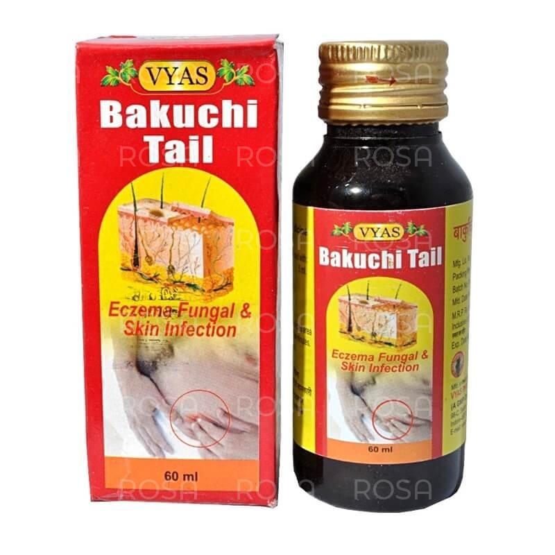 Бакучі олія (Bakuchi Oil, Vyas Pharmaceuticals), 60 мл псоріаз, лейкодермія, вітиліго, шкірний дерматит