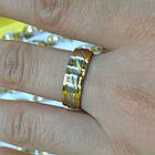 Обручку 6 мм під Золото Комбіноване, з Нержавіючої Сталі р 19,20,21, фото 2