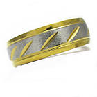 Обручку 6 мм під Золото Комбіноване, з Нержавіючої Сталі р 19,20,21, фото 6