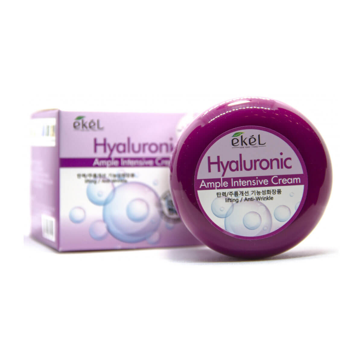 КРЕМ ДЛЯ ЛІЦА З ГІАЛУРОНОЮ КИСЛОТОЮ EKEL HYALURONIC AMPLE INTENSIVE CREAM