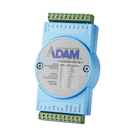 Модуль с 8 каналами ввода для подключения термопар с Modbus