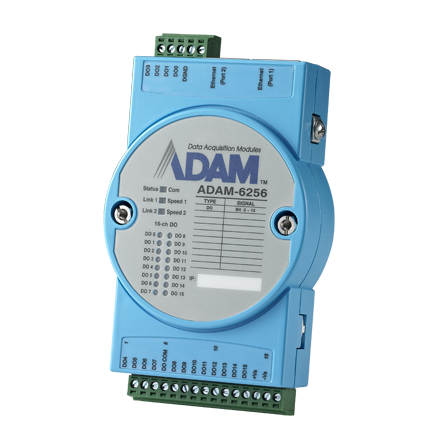 Модуль Modbus TCP с 16 изолированными каналами дискретного ввода - фото 1 - id-p988499712