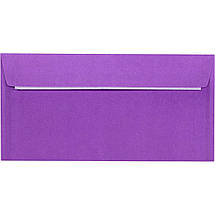 Конверт кольоровий Євро DL (220мм*110мм) МІКС, E65, 80 гр, самоклеючий, відривна стрічка, фото 4