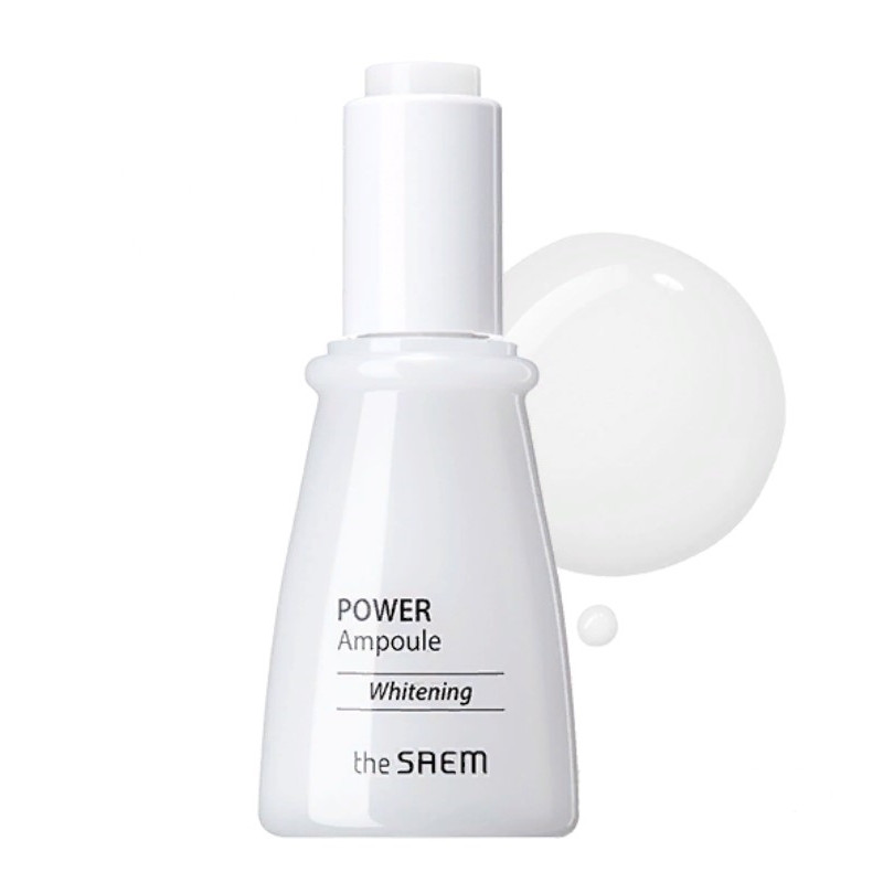 Ампульна освітлююча есенція для обличчя The Saem Power Ampoule Whitening 35 мл (8806164152584)
