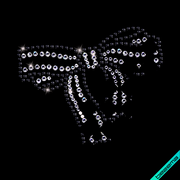 Термотрансфери на фартухи Бант (Скло,3мм-біл.,2мм-черн.)