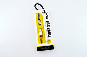 Кабель Usb Micro USB 4you Neva (2400mah, чорний), фото 2