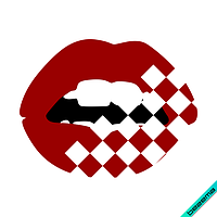 Аплпикации, латки на пуховики Губи [Свій розмір і матеріали в асортименті]