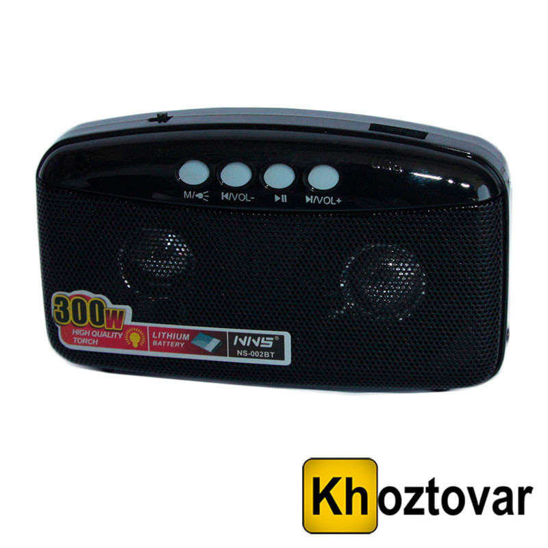 Портативний радіоприймач NNS FM-Radio NS-002BT ⁇ Bluetooth колонка