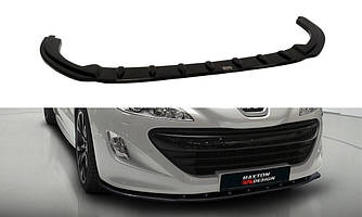 Спліттер Peugeot RCZ (10-12) елерон тюнінг обвіс (V1)